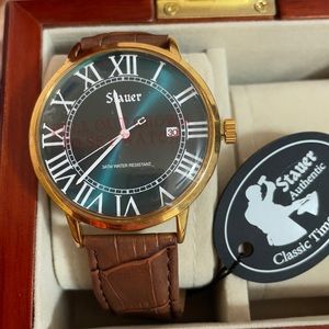 Brand new stauer watch with tag